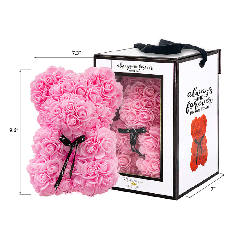 Rose teddy bear box online