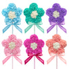 Flower Lollipop Decoration Centerpiece - Artificial Roses